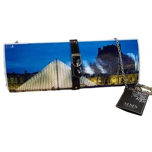 New with Tags MMS Design Studio Paris City Scape Purse